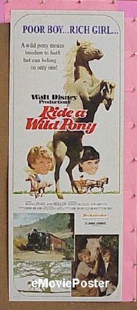 #379 RIDE A WILD PONY insert '76 Disney 