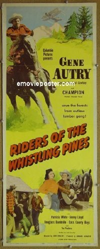 #6632 RIDERS OF THE WHISTLING PINES insert 49 