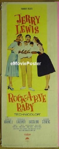 R293 ROCK-A-BYE BABY insert '58 Jerry Lewis