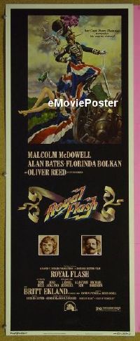 #386 ROYAL FLASH insert '75 Malcolm McDowell 