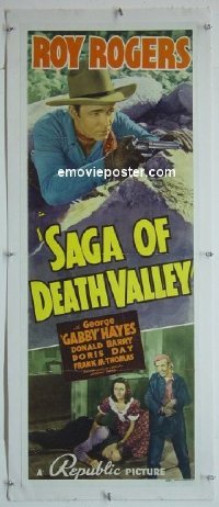 #0594 SAGA OF DEATH VALLEY linen insert '40 