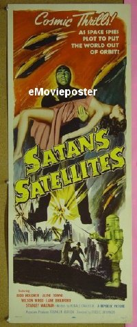 #491 SATAN'S SATELLITES insert '58 Holdren 