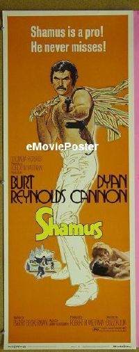 #7139 SHAMUS insert '73 Burt Reynolds, Cannon 