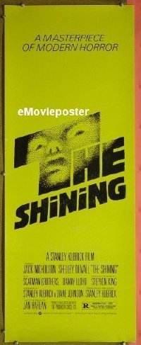 #347 SHINING insert '80 Nicholson, Kubrick 