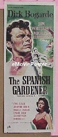 #428 SPANISH GARDENER insert '56 Bogarde 
