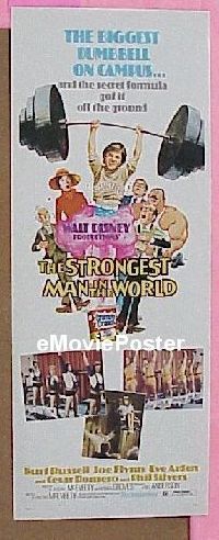 #061 STRONGEST MAN IN THE WORLD insert '75 