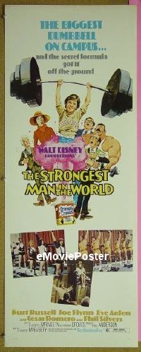 #366 STRONGEST MAN IN THE WORLD insert '75 