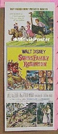 #444 SWISS FAMILY ROBINSON insert R75 Disney 