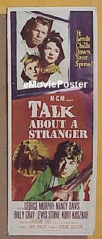 #143 TALK ABOUT A STRANGER insert52 film noir 