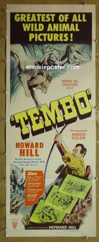 #7161 TEMBO insert '52 Howard Hill archery! 