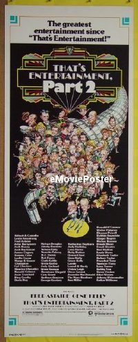 #582 THAT'S ENTERTAINMENT 2 insert '75 Kelly 