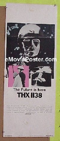 #241 THX 1138 insert '71 George Lucas, Duvall