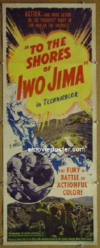 #6690 TO THE SHORES OF IWO JIMA insert45 WWII 