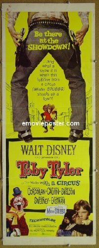 #6691 TOBY TYLER insert '60 Walt Disney 