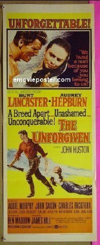 #483 UNFORGIVEN insert '60 Lancaster, Hepburn 