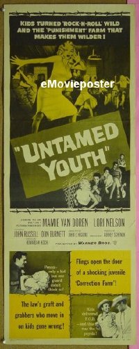 #513 UNTAMED YOUTH insert '57 Mamie Van Doren 