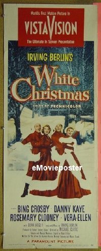 #432 WHITE CHRISTMAS insert '54 Bing Crosby 