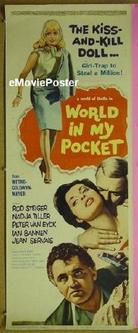 #443 WORLD IN MY POCKET insert '62 Rod Steige 