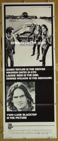 #7006 2-LANE BLACKTOP insert '71 James Taylor 