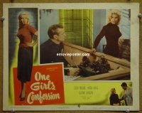 #4835 1 GIRL'S CONFESSION LC '53 Cleo Moore 