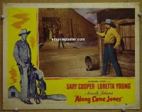 #1421 ALONG CAME JONES lobby card '45 Gary Cooper