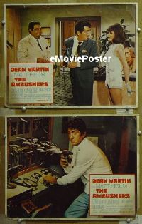 #166 AMBUSHERS 2 LCs '67 Dean Martin 