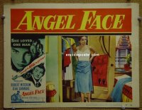 #5361 ANGEL FACE LC #2 '53 Mitchum, Simmons 