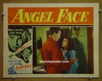 #1430 ANGEL FACE lobby card #5 '53 Robert Mitchum