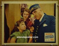 #1432 ANGEL'S HOLIDAY lobby card '37 Jane Withers