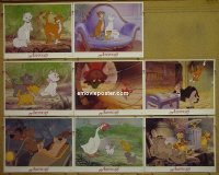 #5757 ARISTOCATS 8 LCs '71 Walt Disney 