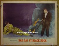 #1452 BAD DAY AT BLACK ROCK lobby card #4 '55 Tracy