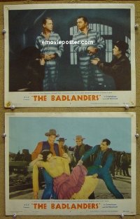 #7173 BADLANDERS 2 LCs '58 Alan Ladd 