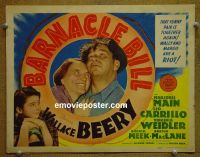 #9065 BARNACLE BILL Title Lobby Card '41 Wallace Beery