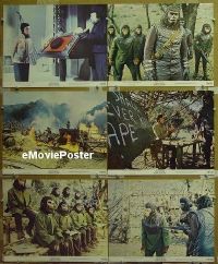 #442 BATTLE FOR PLANET OF APES 6 color 11x14s 