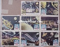 #413 BATTLE IN OUTER SPACE 8 LCs '60 Toho 