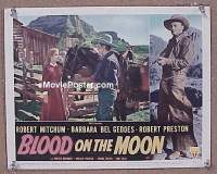 #295 BLOOD ON THE MOON LC '49 Mitchum, Geddes 