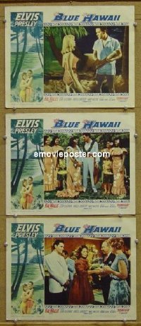 #5845 BLUE HAWAII 3 LCs '61 Elvis Presley 