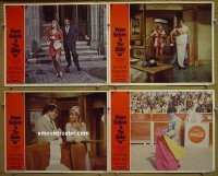 #1167 BOBO 4 lobby cards '67 Peter Sellers, Ekland