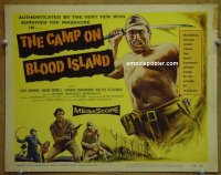 C162 CAMP ON BLOOD ISLAND title lobby card 58 barbaric!