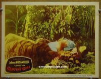 #1546 CAPTIVE GIRL lobby card #6 '50 Jungle Jim