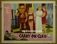 #1551 CARRY ON CLEO lobby card #5 '65 English sex!