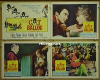 #490 CAT BALLOU 4 LCs '65 Fonda, Marvin 
