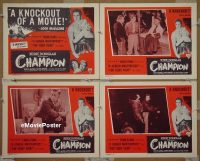 #468 CHAMPION 4 LCs R50s Kirk Douglas, boxing 