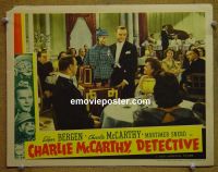 #1563 CHARLIE McCARTHY DETECTIVE lobby card '39 Bergen