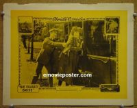 #1564 CHASED BRIDE lobby card '23 Christie Comedies