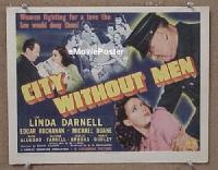 #104 CITY WITHOUT MEN TC '42 Linda Darnell 