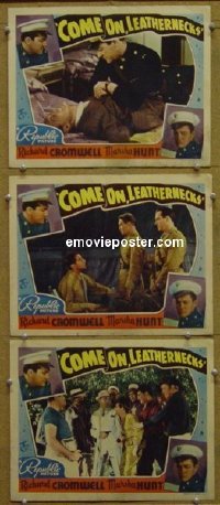 #5857 COME ON LEATHERNECKS 3 LCs '38 Cromwell 