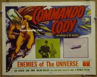 #4020 COMMANDO CODY Ch1 TC '53 sci-fi serial! 