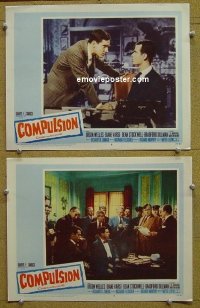 #5581 COMPULSION 2 LCs 59 Orson Welles 