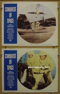#5889 CONQUEST OF SPACE 2LCs55 Brooke,Fleming 